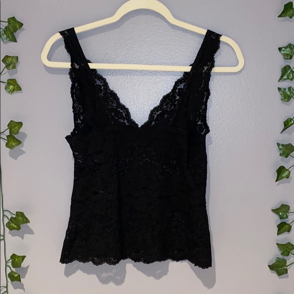 Women's Hanky Panky Lace Lingerie Top Medium - Picture 3 of 10